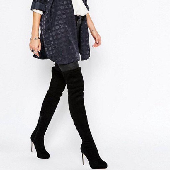 ASOS KilljoyThigh High Heels - Picture 1 of 3